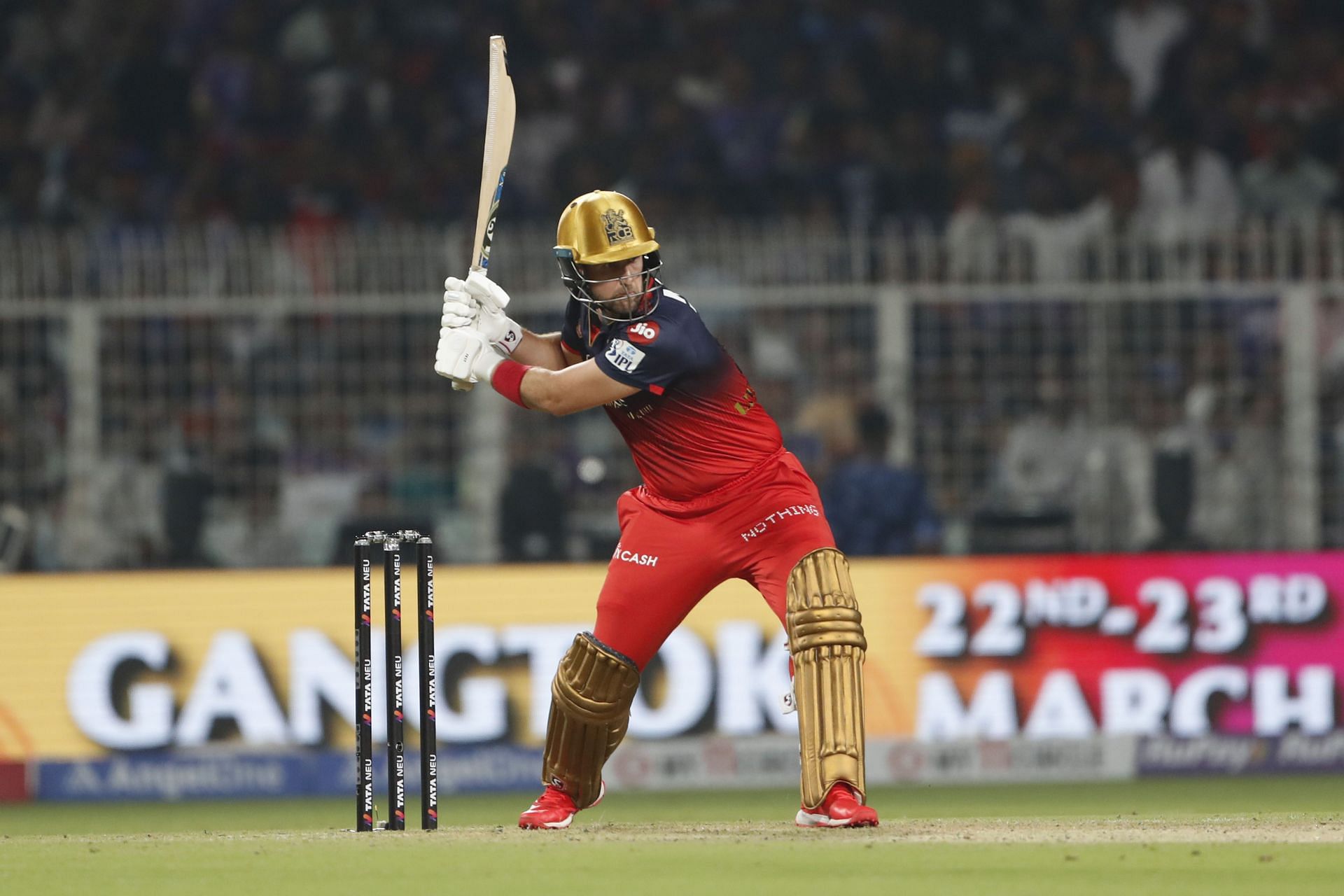Liam Livingstone during the match against KKR. Source: Getty